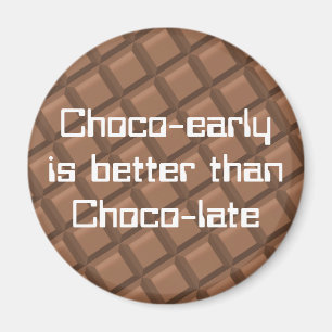 Imán Chocolate temprano