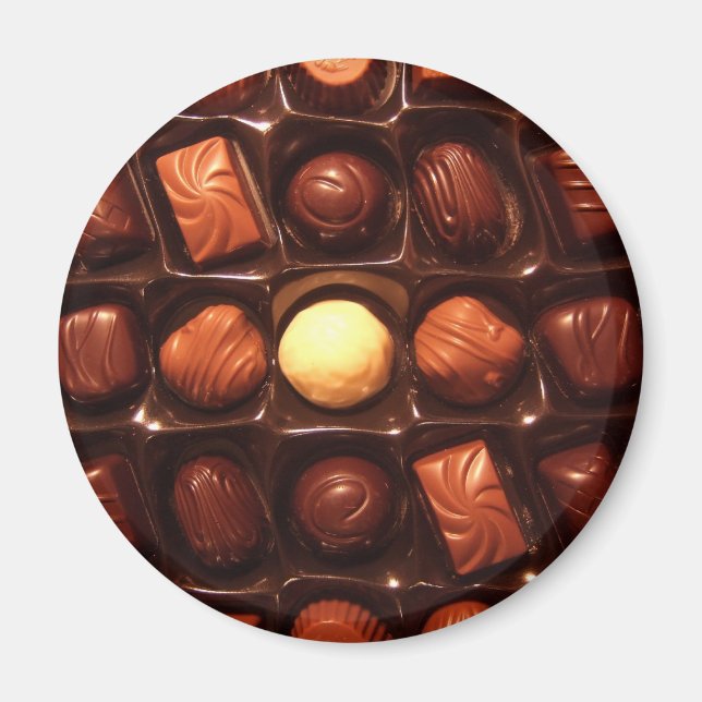 IMÁN CHOCOLATES DE BÉLGICA (Frente)