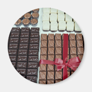 Imán chocolates de Bélgica