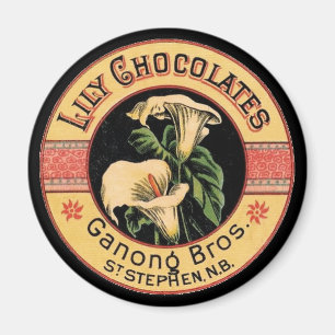 Imán Chocolates del lirio