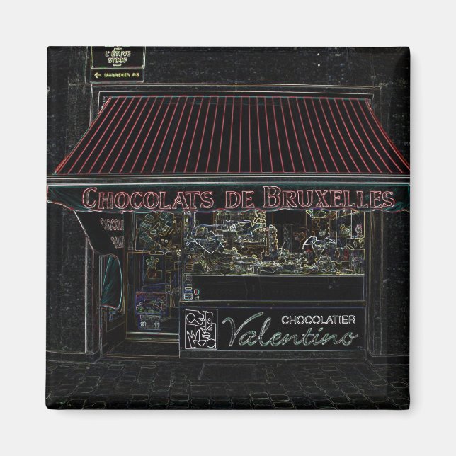 Imán Chocolatier, Bruselas, Bélgica (Frente)