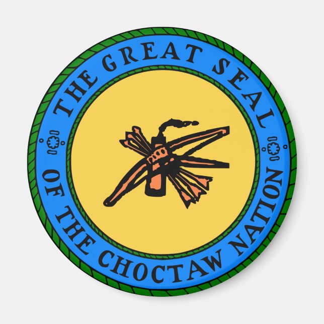 Imán Choctaw Seal (Frente)