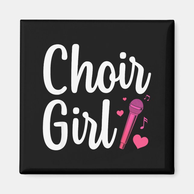 Imán Choir Art For Girls Women Choir Singing Chorus Sho (Frente)