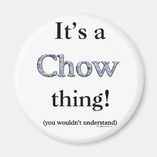 Imán Chow Chow Thing