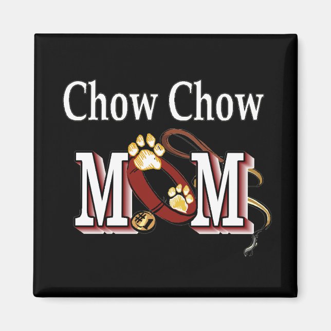 Imán chow mamá Magnet (Frente)