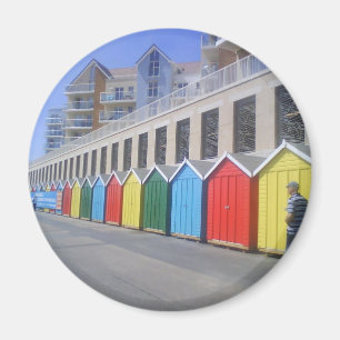 Imán Chozas de la playa en Bournemouth