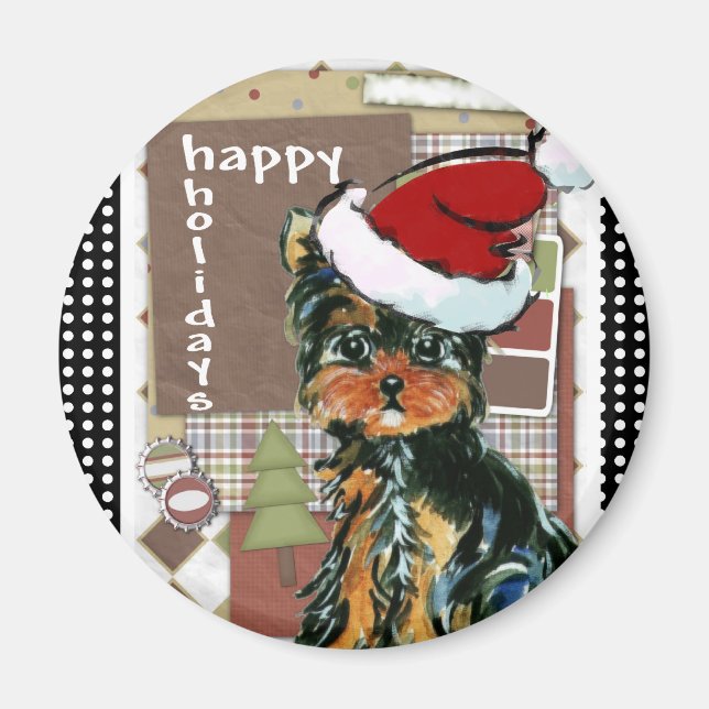 IMÁN CHRISSY YORKIE POO (Frente)