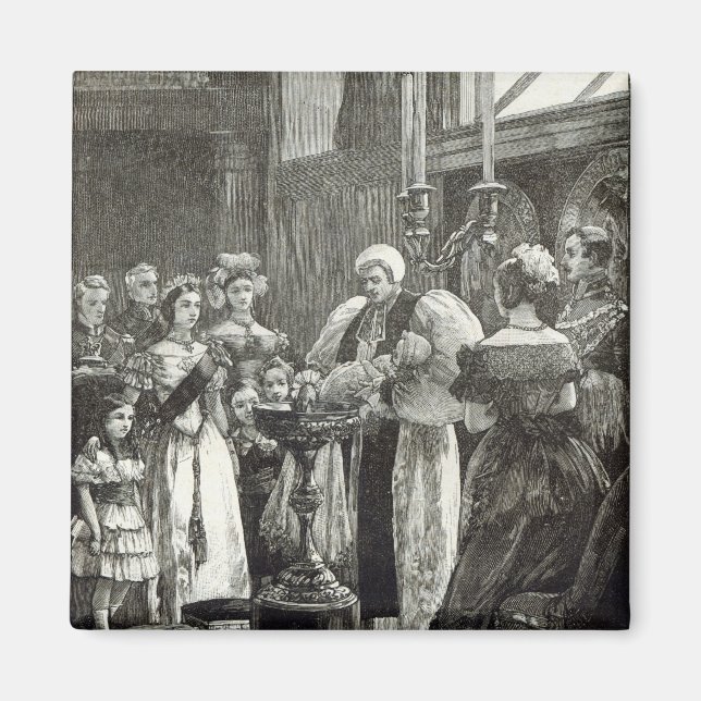 Imán Christening de la Princesa Louise (Frente)