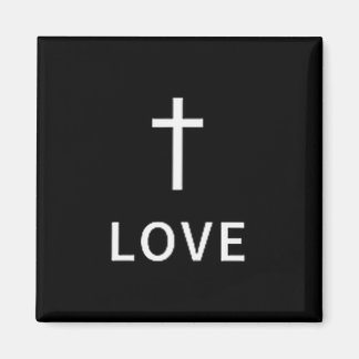Imán Christian Minimal Cross Love Subtle Religious Mode