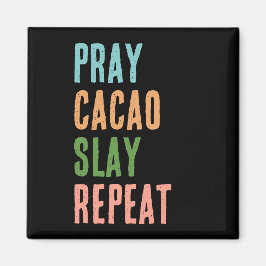 Imán Christian PRAY CACAO SLAY REPETIR