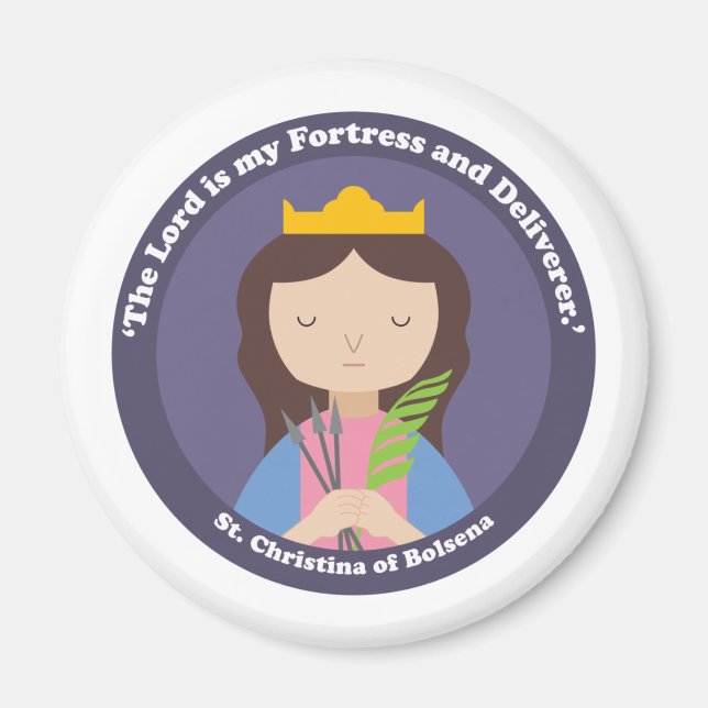 Imán Christina de Bolsena (Frente)