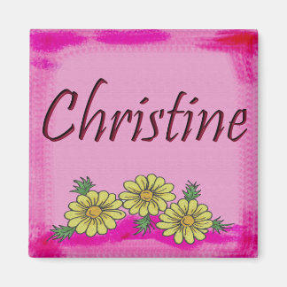 Imán Christine Daisy Christine