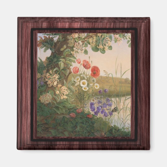 Imán Christine Lovmand Blomsterstykke Magnet (Frente)