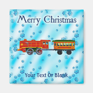Imán Christmas Express - Feliz Navidad