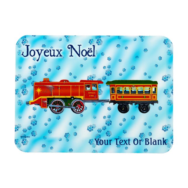 Imán Christmas Express - Feliz Navidad (Horizontal)