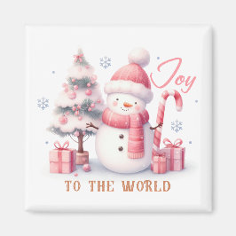 Imán Christmas Joy to the World Magnet