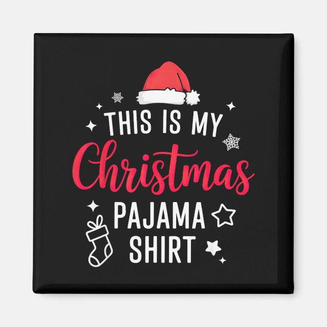 Imán Christmas Pj Pajama Pjs  (Frente)