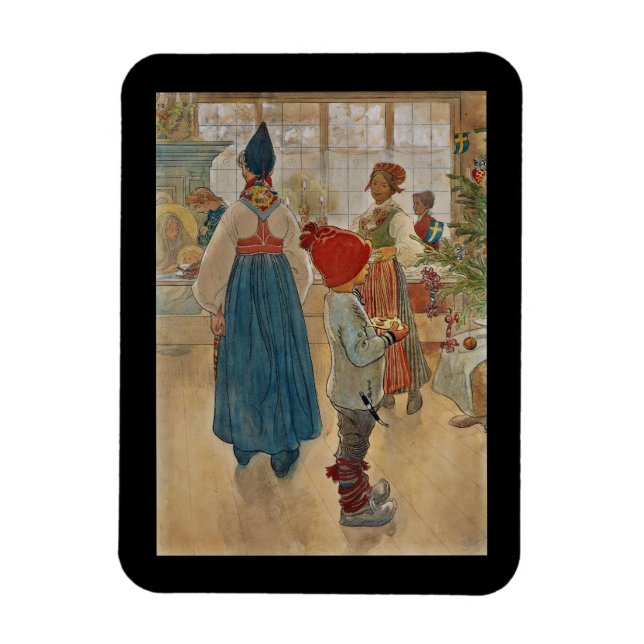 Imán Christmas Time Again Julaftonen (Vertical)