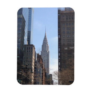 Imán Chrysler Building New York City Skyscraper Midtown