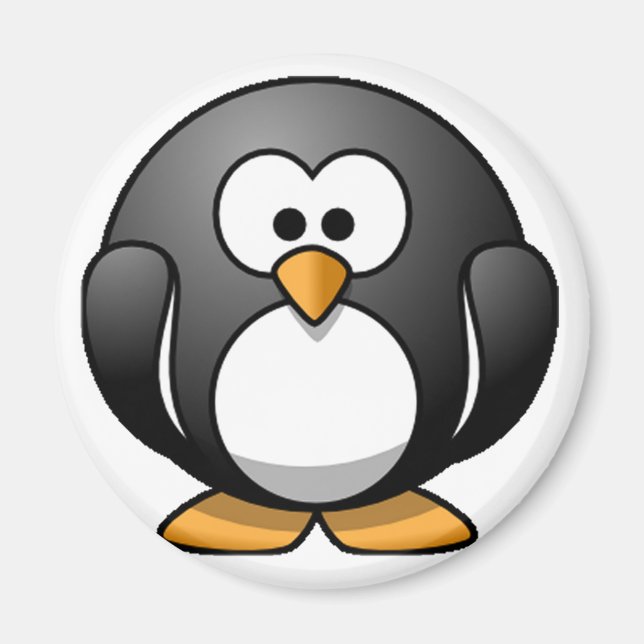Imán Chubby Penguin (Frente)