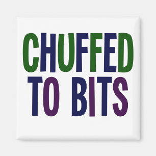 Imán ¡Chuffed To Bits! Yorks de Lancashire del Norte d