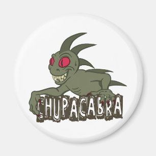 Imán Chupacabra del dibujo animado