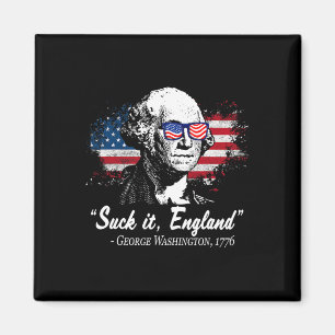 Imán Chúpate-esa Inglaterra Divertido 4 de Julio George