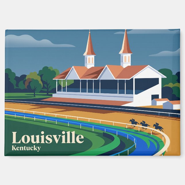 Imán Churchill Downs Kentucky (Anverso)