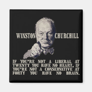 Imán Churchill en conservadores y liberales