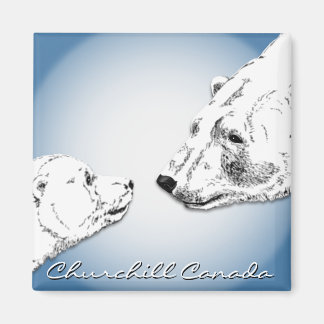 Imán Churchill Souvenirs Polar Oso Magnates y Regalos
