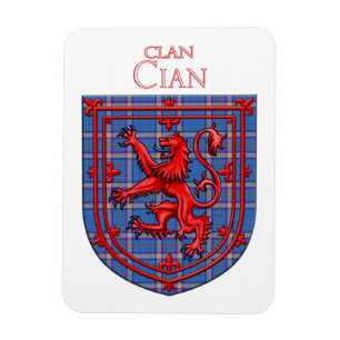 Imán Cian de Ely Tartan Scottish Plaid