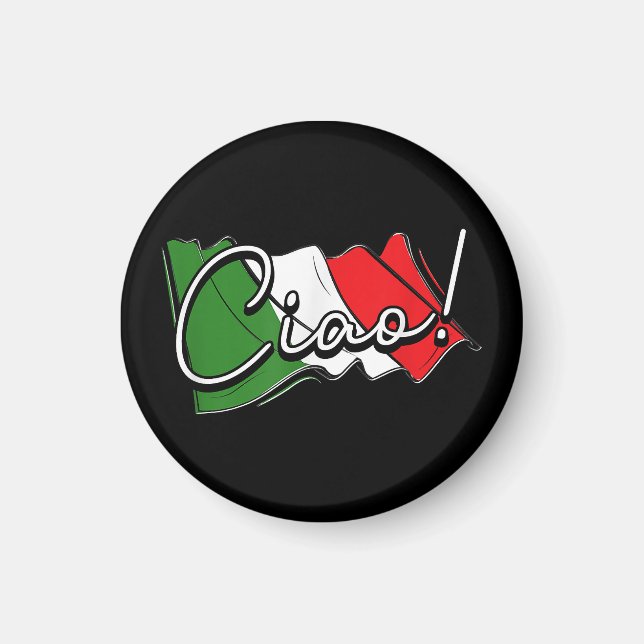 Imán ¡Ciao! - Escocia italiana y europea de Venecia y L (Frente)