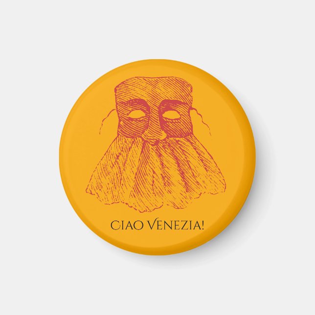 Imán ¡Ciao Venezia! (Frente)