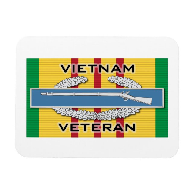 Imán CIB Vietnam Veteran (Horizontal)