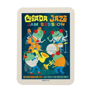 Imán Cicada Jazz Jam Session