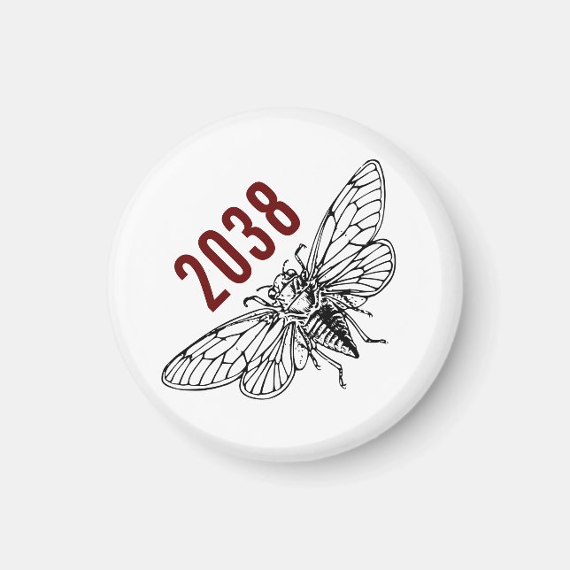 Imán Cicadas 2038 (Frente)