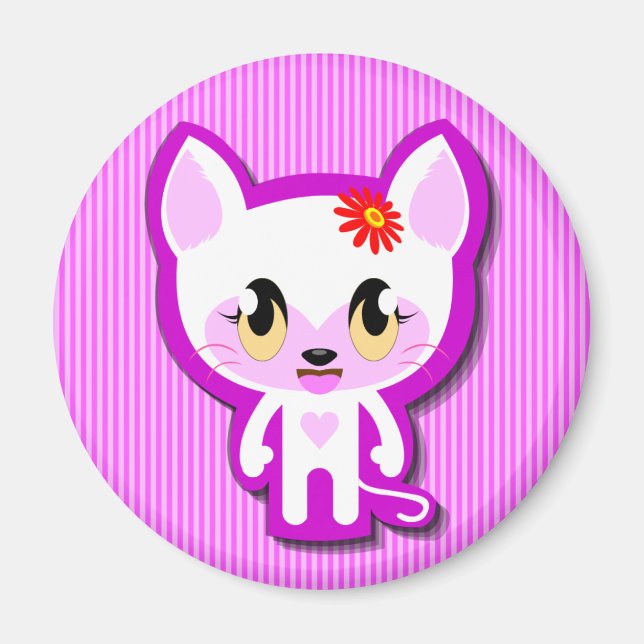 Imán cici meow en imnet (Frente)