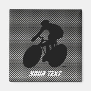 Imán Ciclismo de fibra de carbono falso