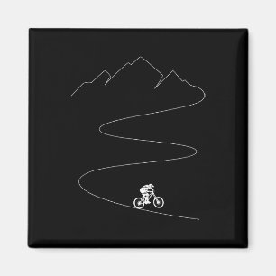 Imán Ciclismo de Montaña - Ciclista Conductor Bicicleta