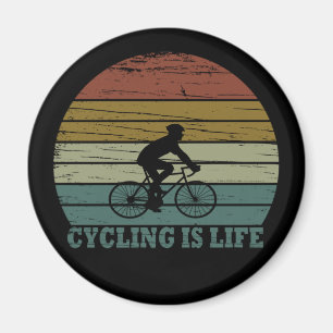 Imán Ciclismo de montaña divertido Mtb