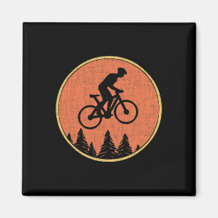 Imán Ciclismo de montaña en bicicleta, para fans