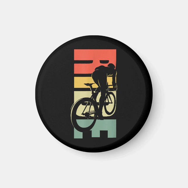 Imán Ciclismo en bicicleta de carretera (Frente)