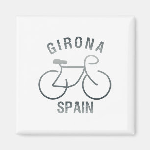 Imán Ciclismo Girona España Gráfico 