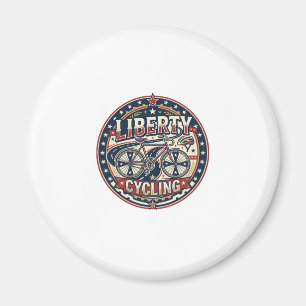 Imán Ciclismo Libertad Patriótico Ciclismo Patriótico V