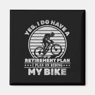 Imán Ciclismo Sí tengo un plan de jubilación Planeo and