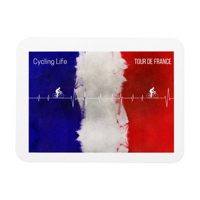 Imán Ciclismo: Tour de Francia (Horizontal)