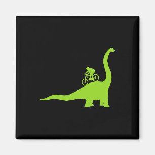 Imán Ciclista de bicicleta de montaña Dinosaurio Mtb 