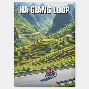 Imán Ciclo de Ha Giang Vietnam Viajes