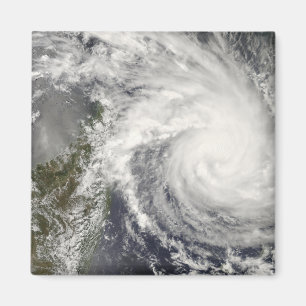 Imán Ciclón tropical Ivan que se acerca a Madagascar