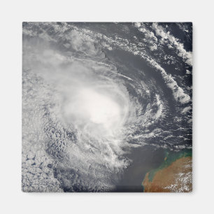 Imán Ciclón tropical Jacob que se acerca a Australia